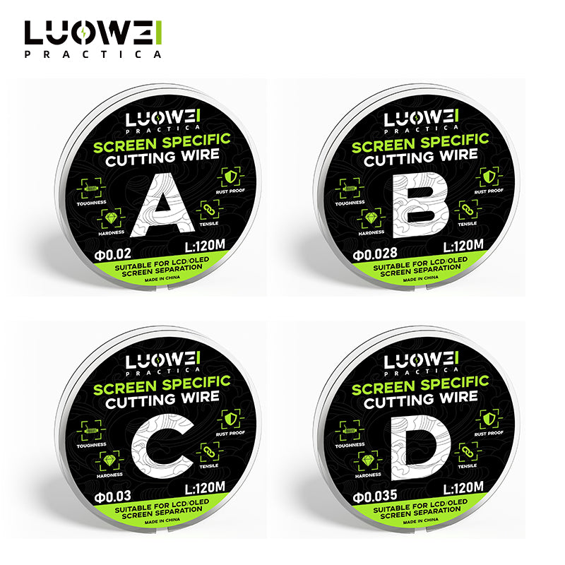 LUOWEI ALAMBRE SEPARADOR DE PANTALLAS 120MTS