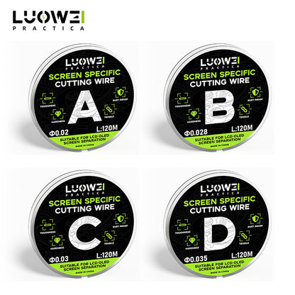 LUOWEI ALAMBRE SEPARADOR DE PANTALLAS 120MTS
