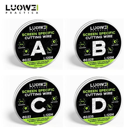 LUOWEI ALAMBRE SEPARADOR DE PANTALLAS 120MTS