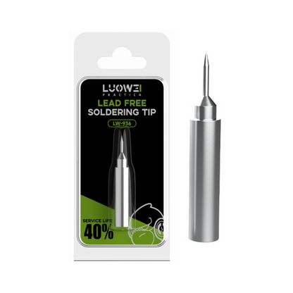 LUOWEI PUNTAS PARA CAUTIN LW-936 (RECTA, CURVA Y BICELADA)