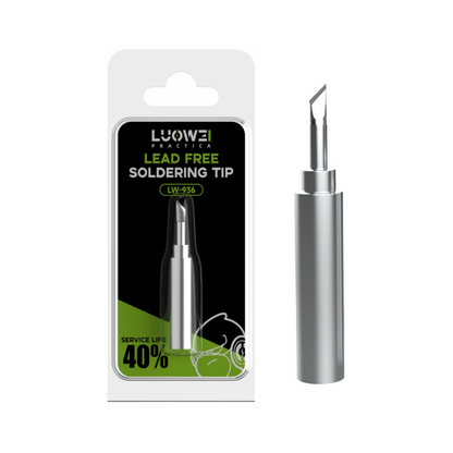 LUOWEI PUNTAS PARA CAUTIN LW-936 (RECTA, CURVA Y BICELADA)