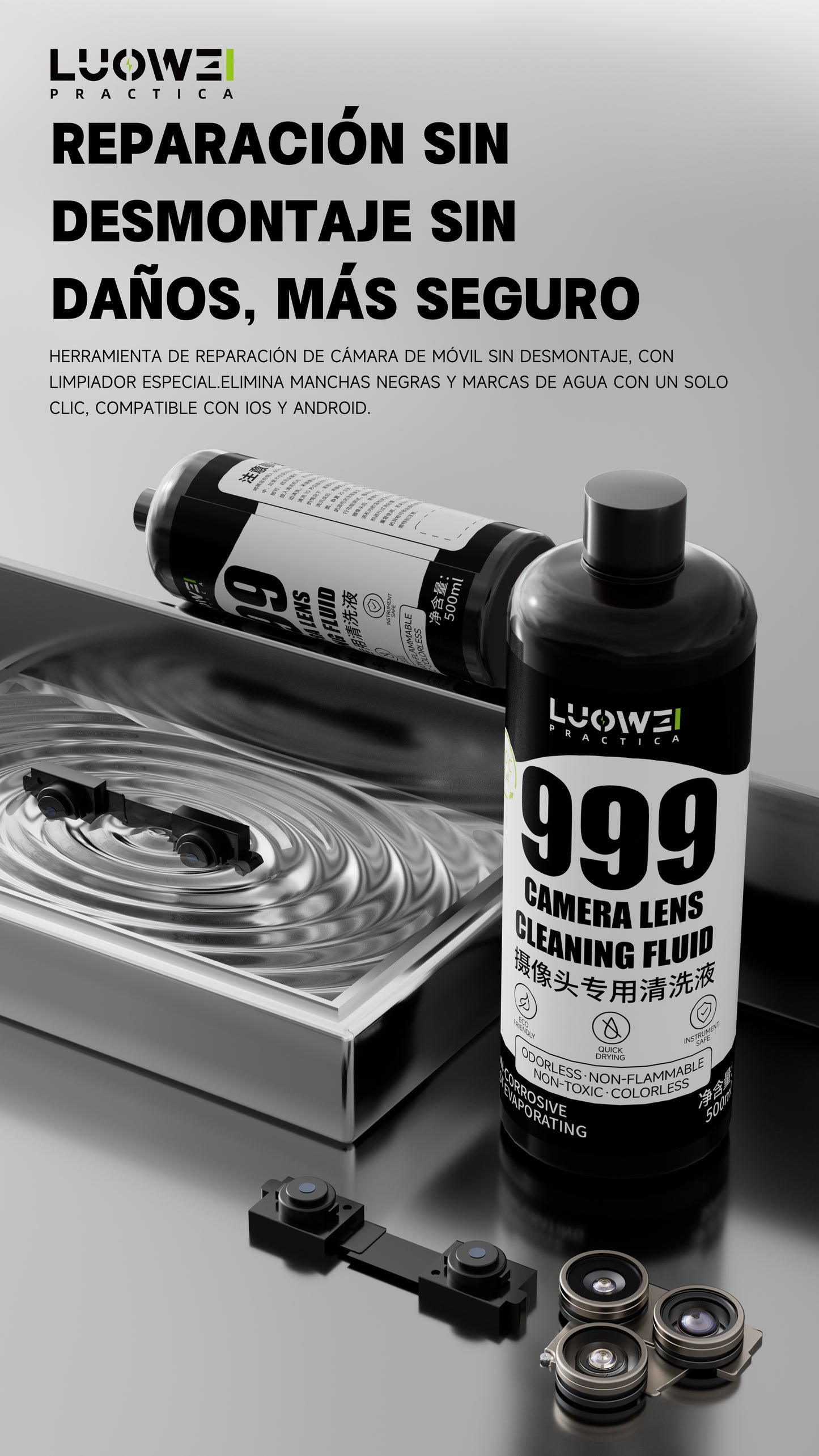 LUOWEI LIMPIADOR DE CAMARAS LW-999 500ML