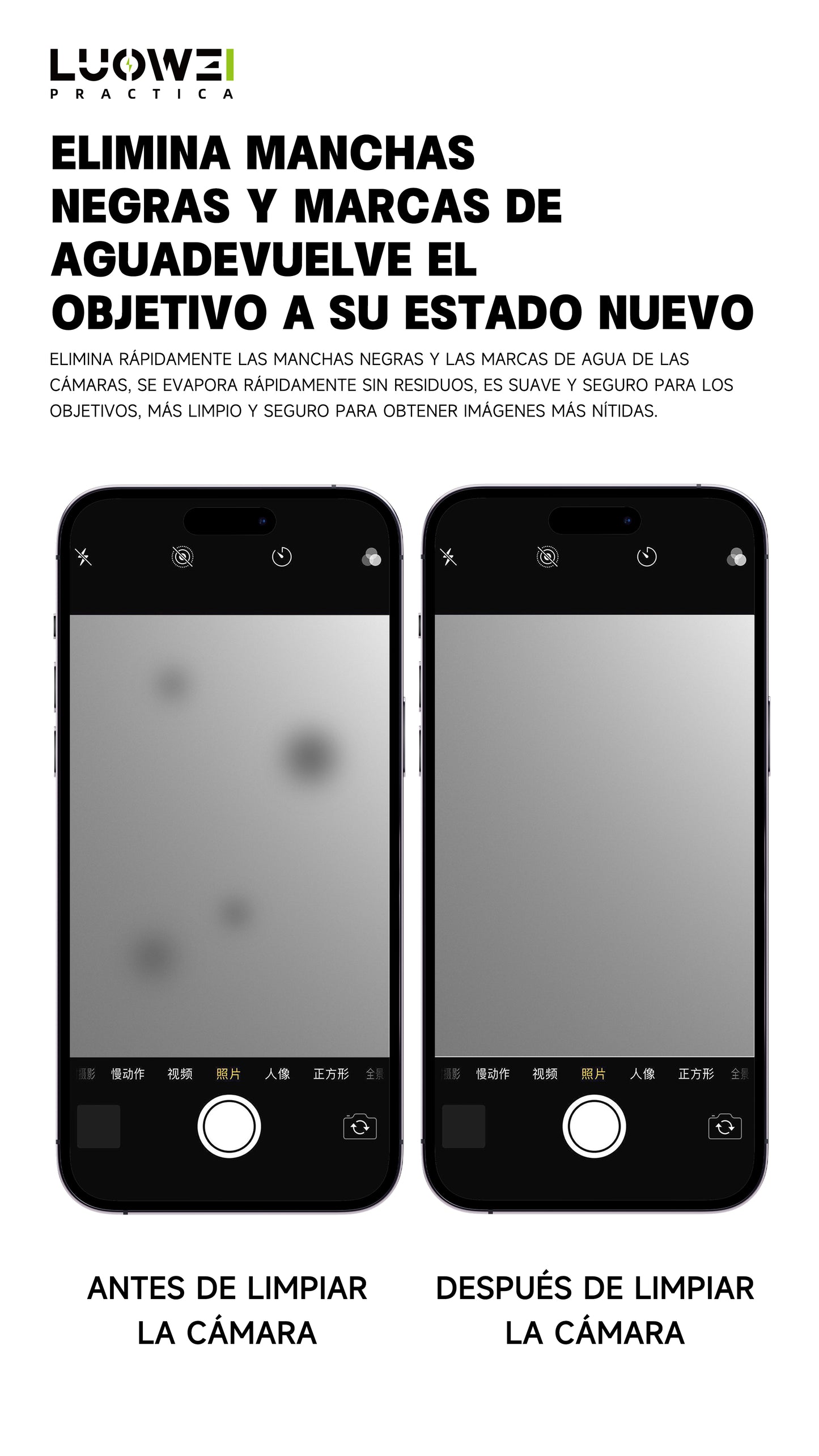 LUOWEI LIMPIADOR DE CAMARAS LW-999 500ML