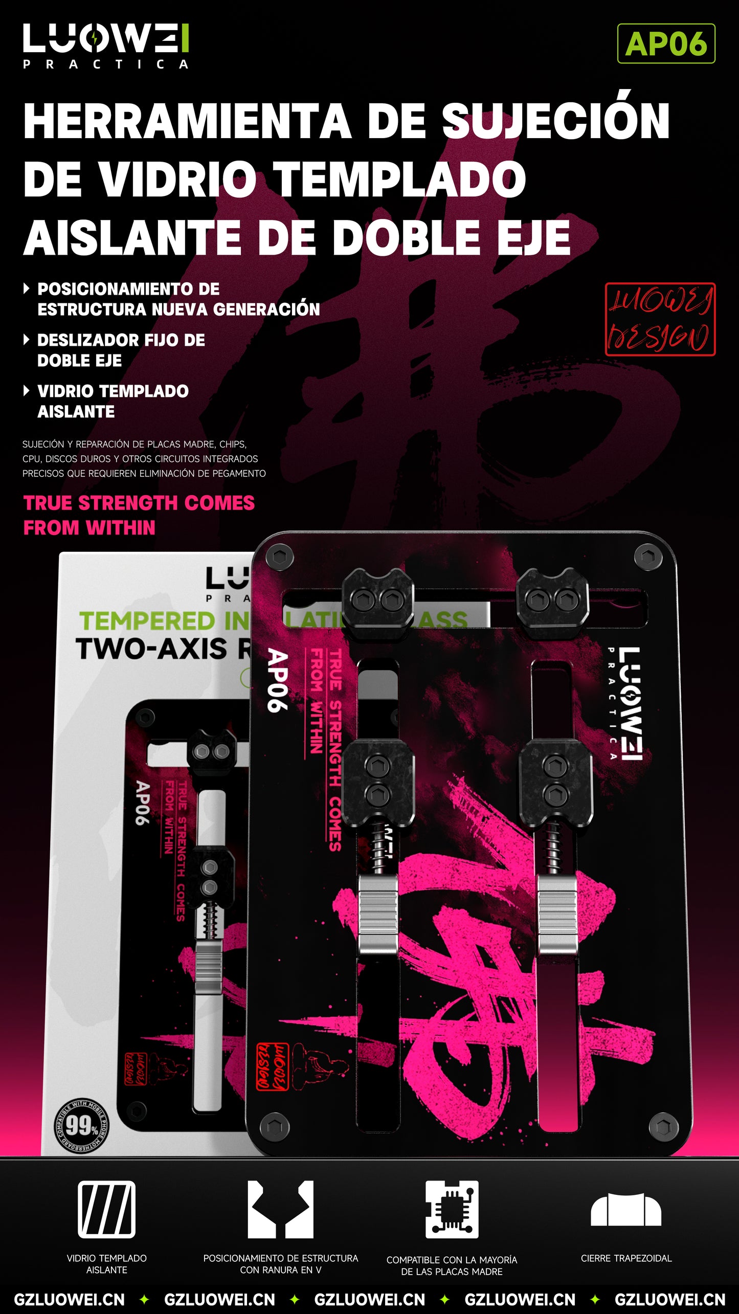 LUOWEI BASE PARA SOLDAR LW-AP06