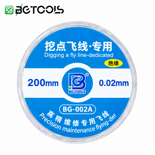 BG TOOLS HILO PARA JUMPER ESMALTADO BG-002A 0.02mm x 200M