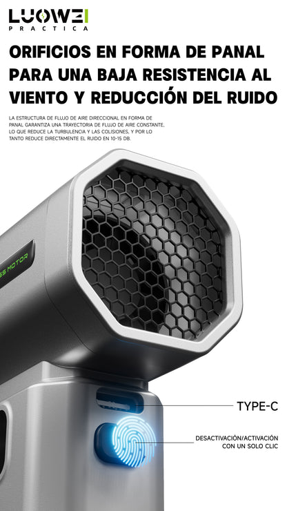 LUOWEI PISTOLA DE AIRE MINI JET FAN C2 20W