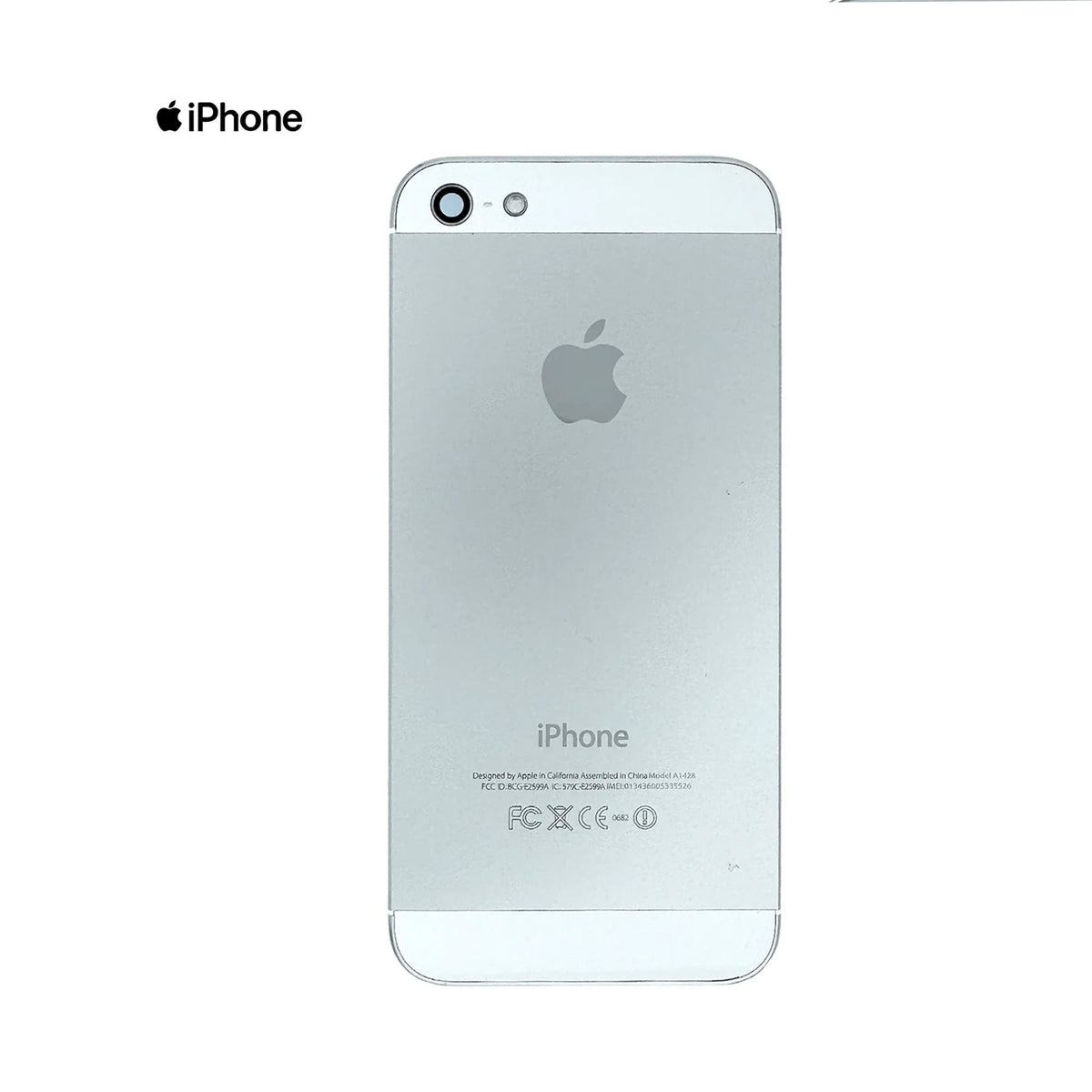 CARCASA IPHONE 5G PLATA