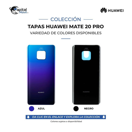 TAPA PARA HUAWEI MATE 20 PRO NEGRO