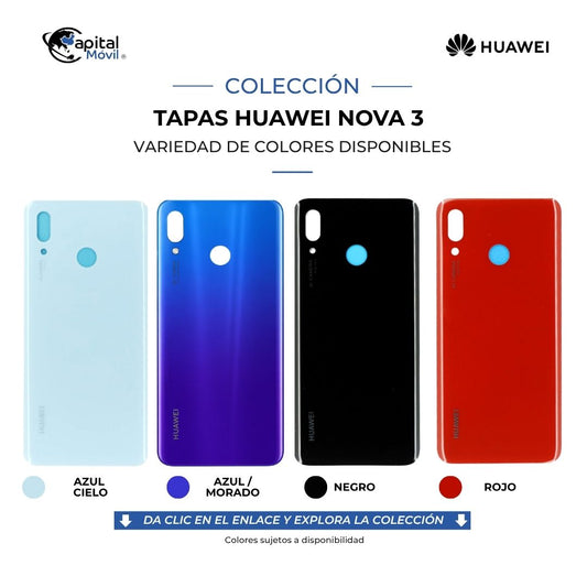 TAPA PARA HUAWEI NOVA 3