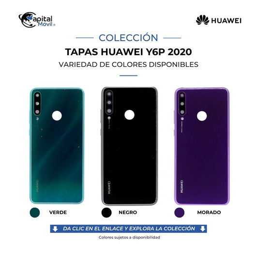 TAPA PARA HUAWEI Y6p 2020