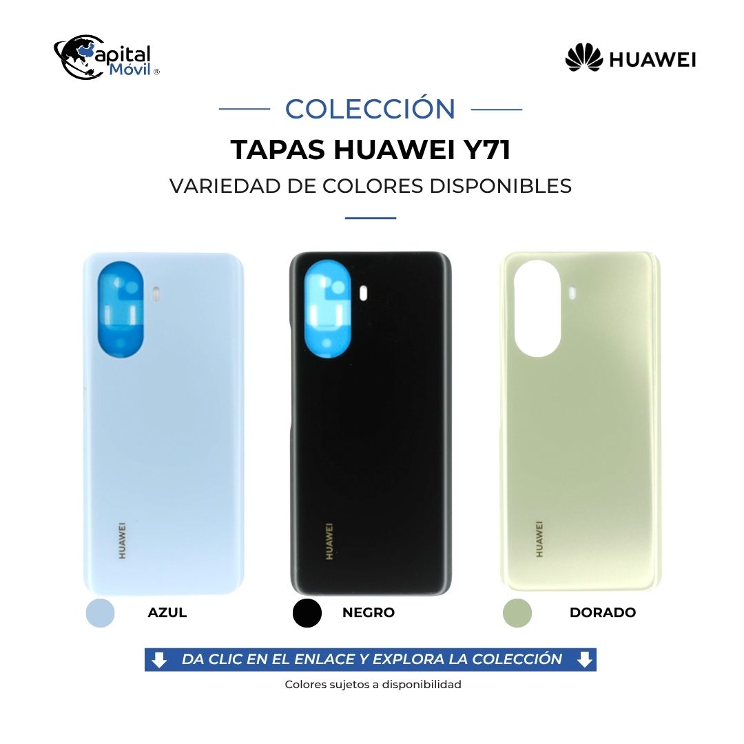 TAPA PARA HUAWEI NOVA Y71