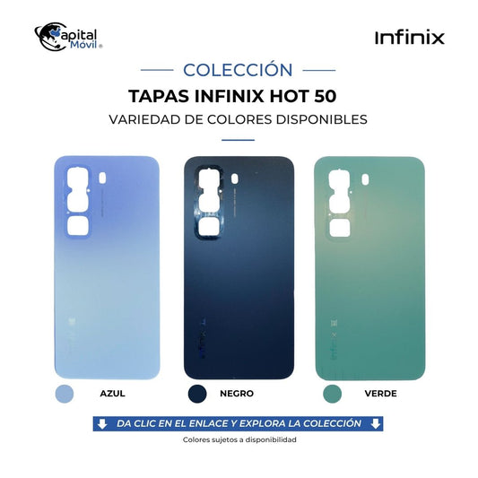 TAPA PARA INFINIX HOT 50