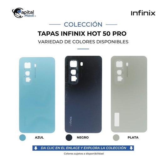 TAPA PARA INFINIX HOT 50 PRO