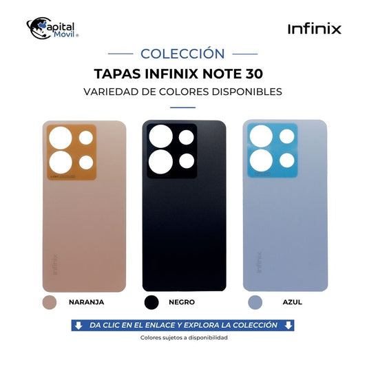 TAPA PARA INFINIX NOTE 30