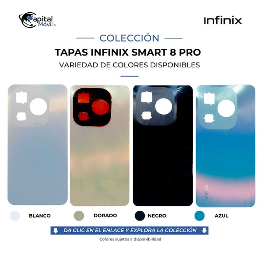 TAPA PARA INFINIX SMART 8 PRO