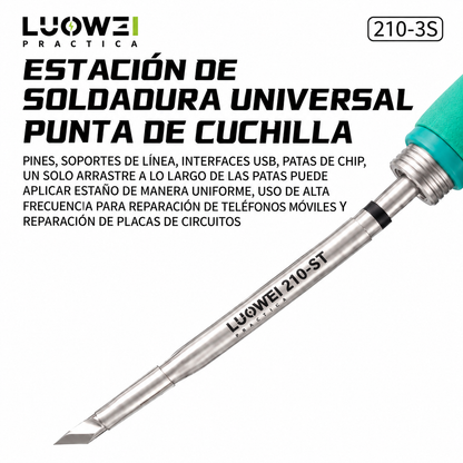 LUOWEI PUNTA PARA CAUTIN 3 EN 1 I / J / K C210 LW-210-3S