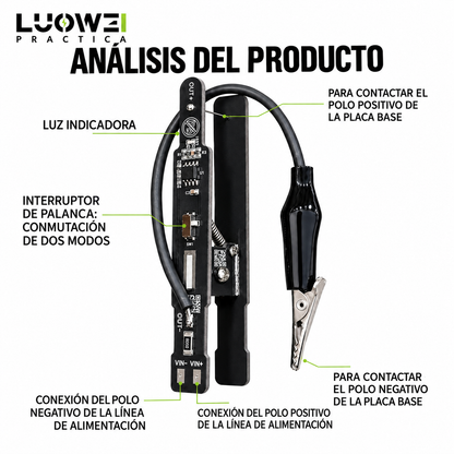 LUOWEI CLIP UNIVERSAL DE ENCENDIDO PARA BATERIA LW-W8
