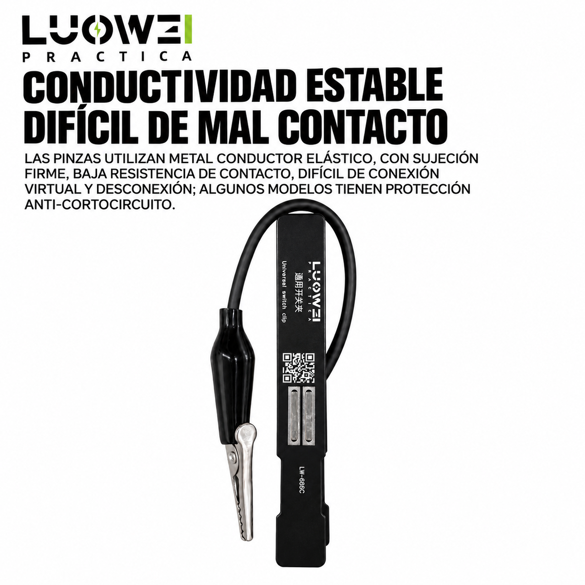 LUOWEI CLIP UNIVERSAL DE ENCENDIDO PARA BATERIA LW-W8