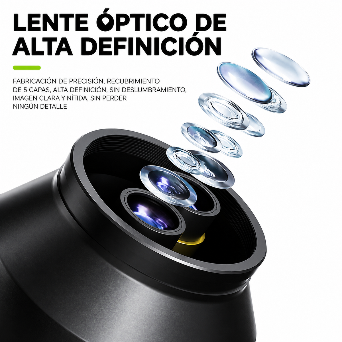 LUOWEI MICROSCOPIO TRINOCULAR TR01 7050X CON SOPORTE GK04 (INCLUYE ANILLO DE LUZ LS03)