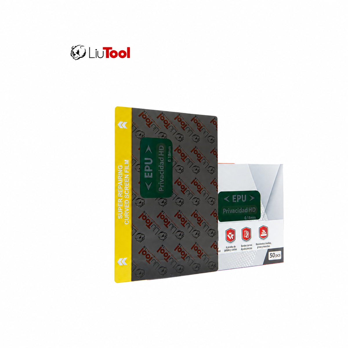 LIUTOOL MICA DE HIDROGEL EPU PRIVACIDAD HD .18mm (50PZAS)