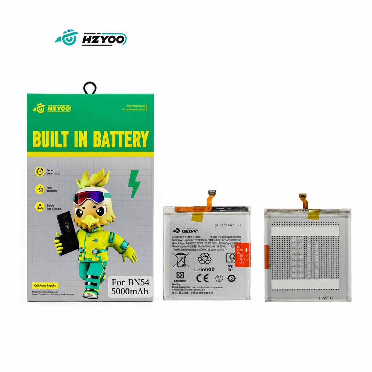 HZYOO BATERIA XIAOMI REDMI NOTE 9 , 10X 4G