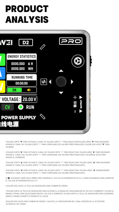 LUOWEI AMPERIMETRO DIGITAL LW-D2