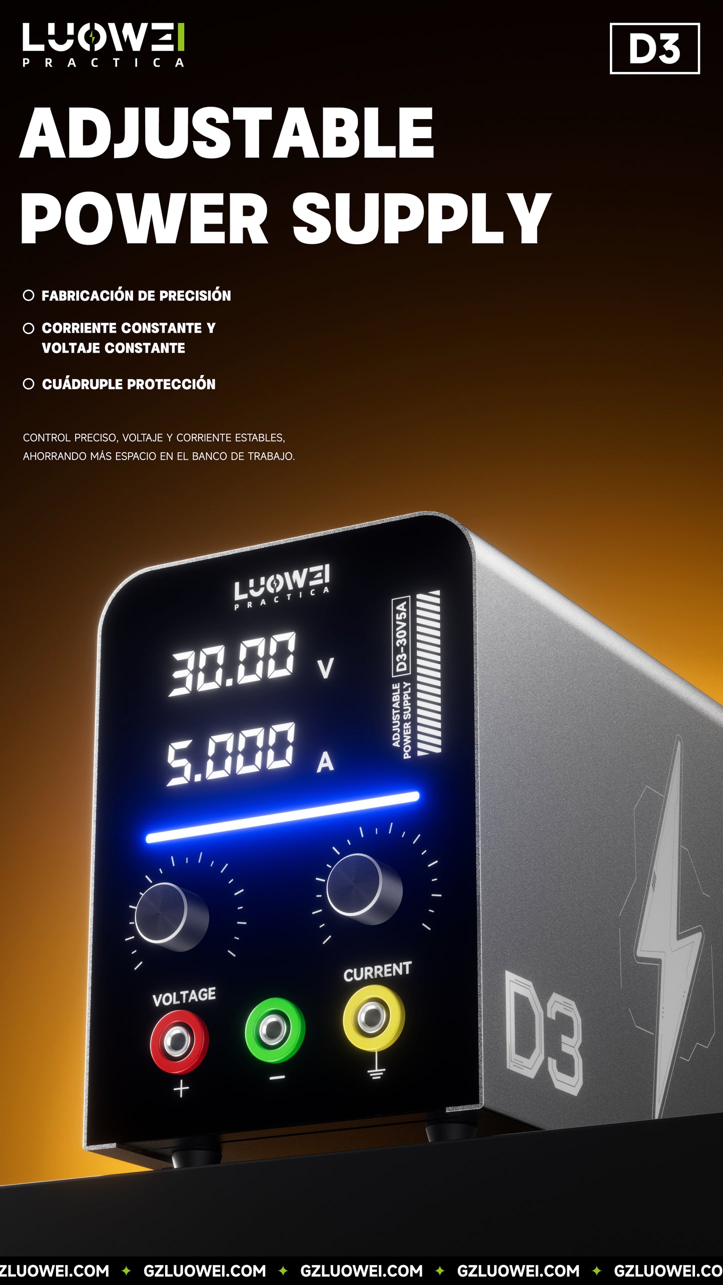 LUOWEI FUENTE DE ALIMENTACION D3 , 150W 30V5A