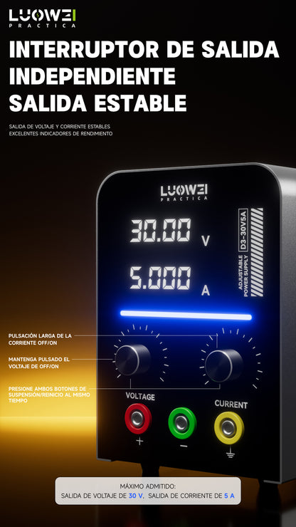 LUOWEI FUENTE DE ALIMENTACION D3 , 150W 30V5A