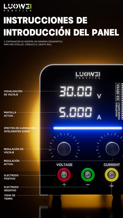 LUOWEI FUENTE DE ALIMENTACION D3 , 150W 30V5A