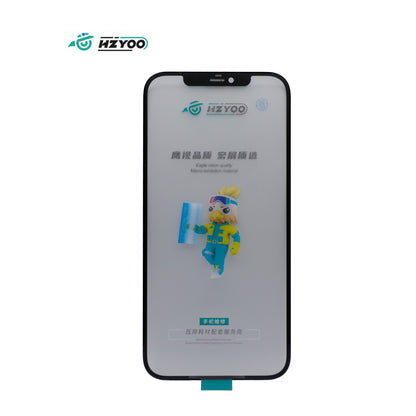 HZYOO GLASS CON OCA PARA PARA IPHONE SERIE 12 - 17