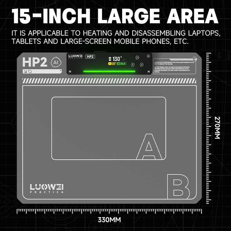 LUOWEI TAPETE DE CALOR LW-HP2