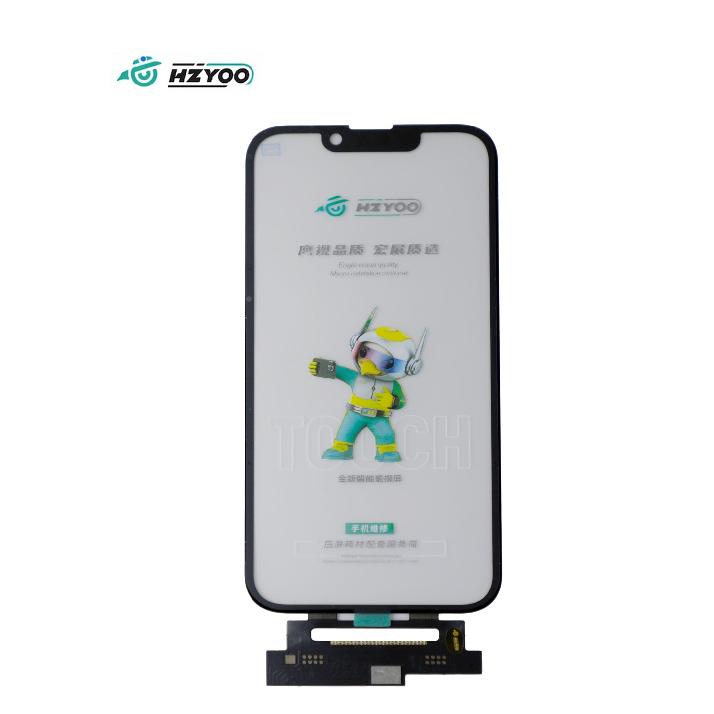HZYOO TOUCH CON OCA PARA IPHONE SERIE 12 - 15PM CON CAMBIO DE IC