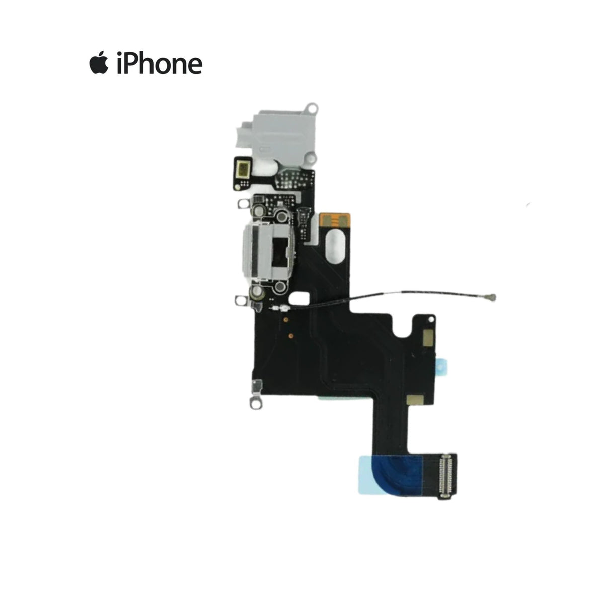 PLACA DE CARGA PARA IPHONE 6G NEGRO