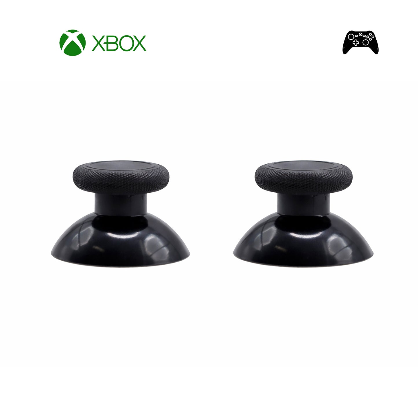 GAMING CAPUCHON PARA CONTROL DE X-BOX ONE Y SERIES NEGRO, 2PZS
