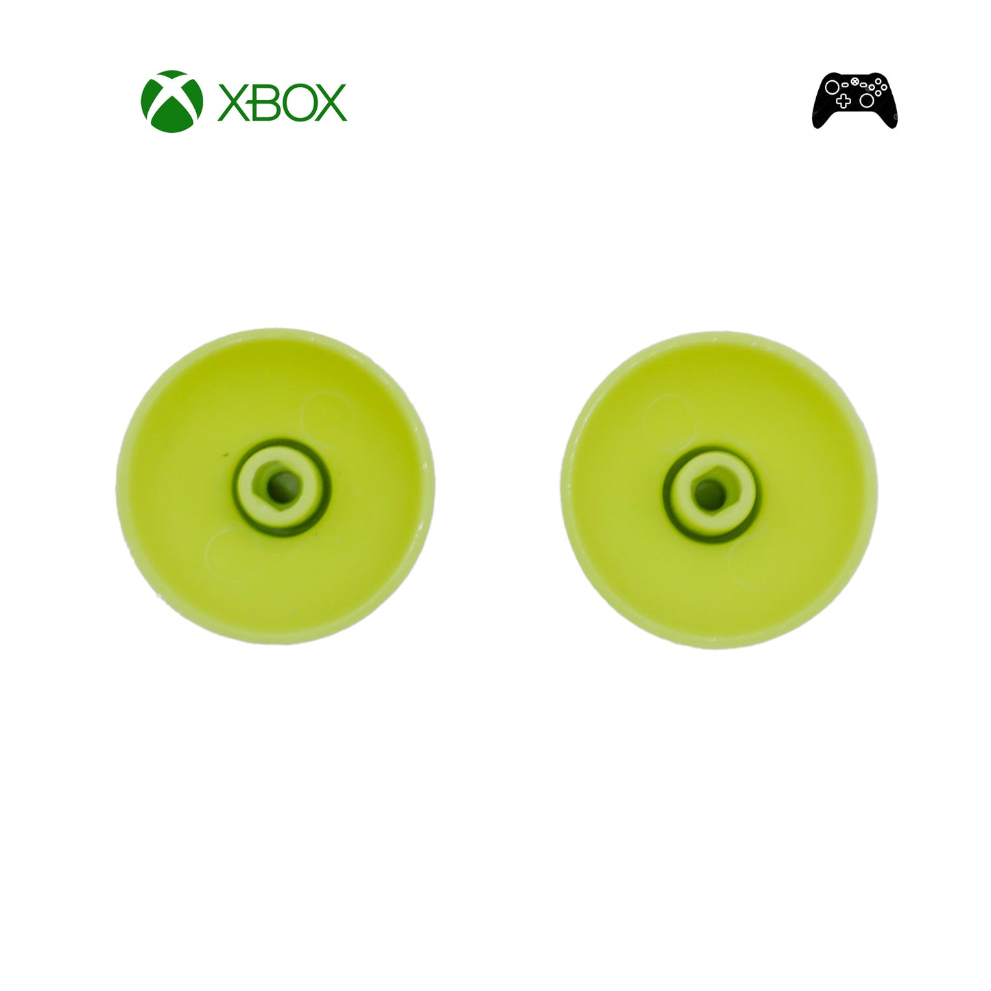 GAMING CAPUCHON PARA CONTROL DE X-BOX ONE Y SERIES AMARILLO, 2PZS