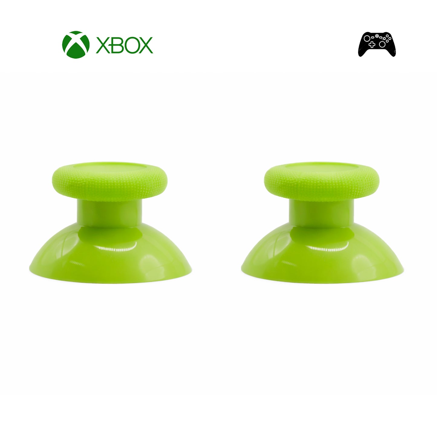 GAMING CAPUCHON PARA CONTROL DE X-BOX ONE Y SERIES AMARILLO, 2PZS