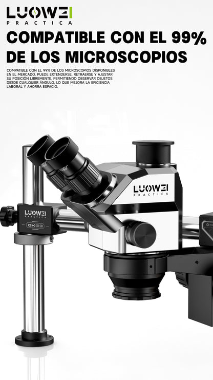 LUOWEI SOPORTE DE ESCRITORIO PARA MICROSCOPIO LW-GK03 32mm