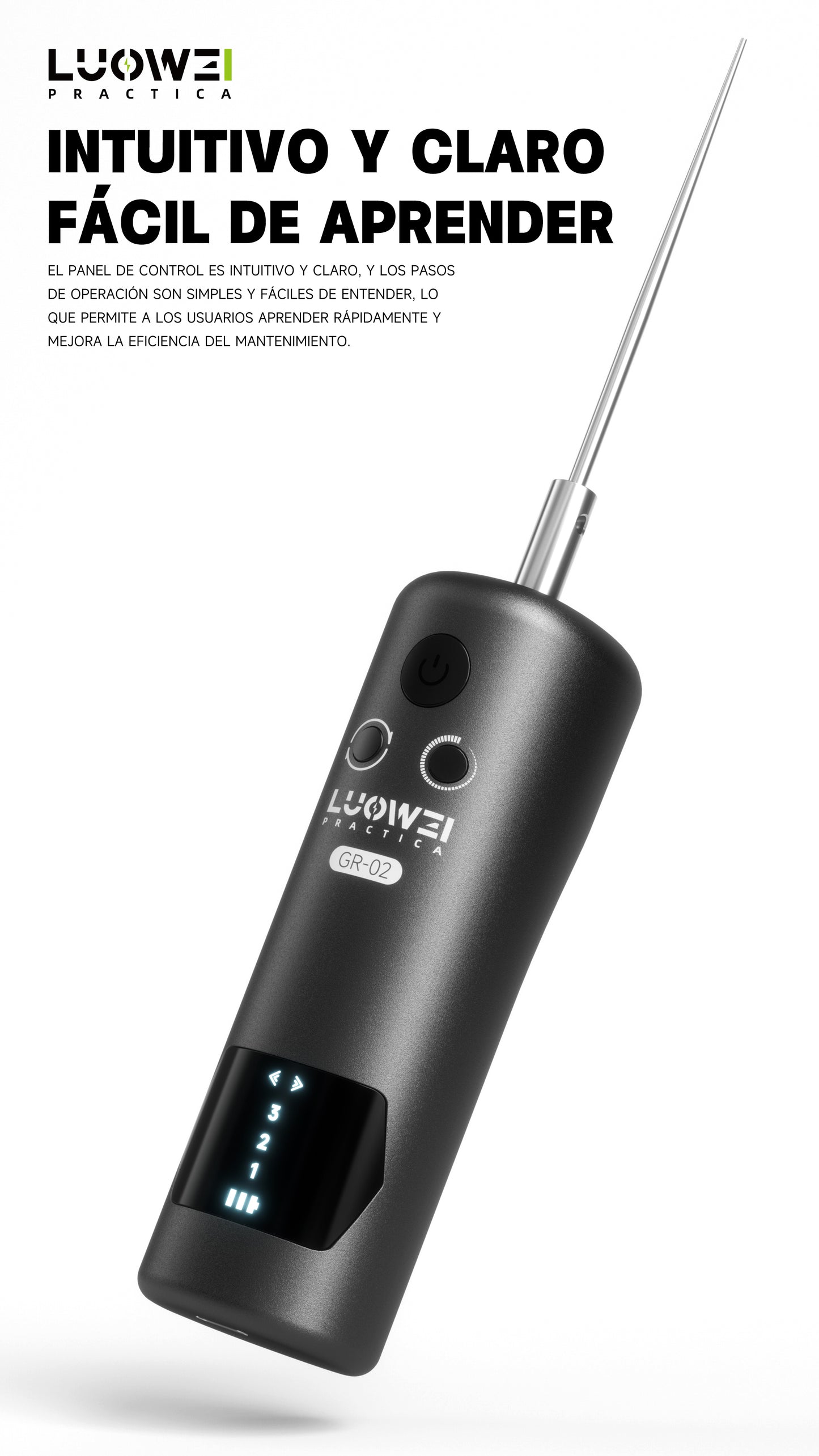 LUOWEI REMOVEDOR ELECTRICO DE PEGAMENTO GR-02
