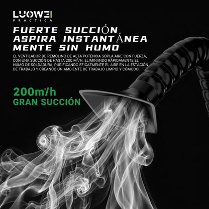LUOWEI EXTRACTOR Y PURIFICADOR DE AIRE LW-F4