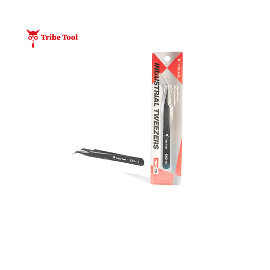 TRIBE TOOL PINZA ANTIESTATICA CURVA ESD-15