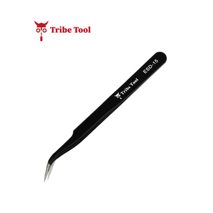 TRIBE TOOL PINZA ANTIESTATICA CURVA ESD-15