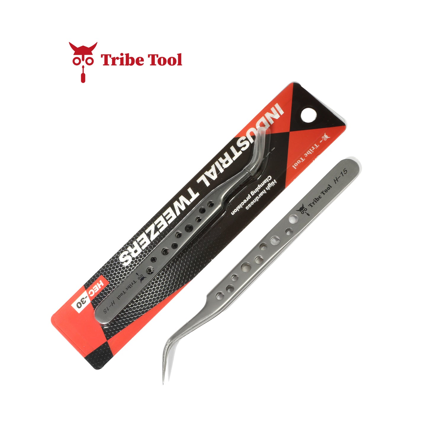 TRIBE TOOL PINZA CON ORIFICIOS CURVA H-15
