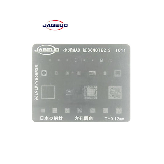 JABEUD STENCIL XIAOMI MI MAX , REDMI NOTE 2 , NOTE 3 , 1011