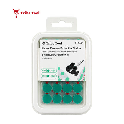 TRIBE TOOL KIT DE STICKERS PROTECTORES DE CAMARA TT-CS64 640PZAS