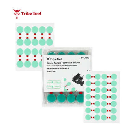 TRIBE TOOL KIT DE STICKERS PROTECTORES DE CAMARA TT-CS64 640PZAS