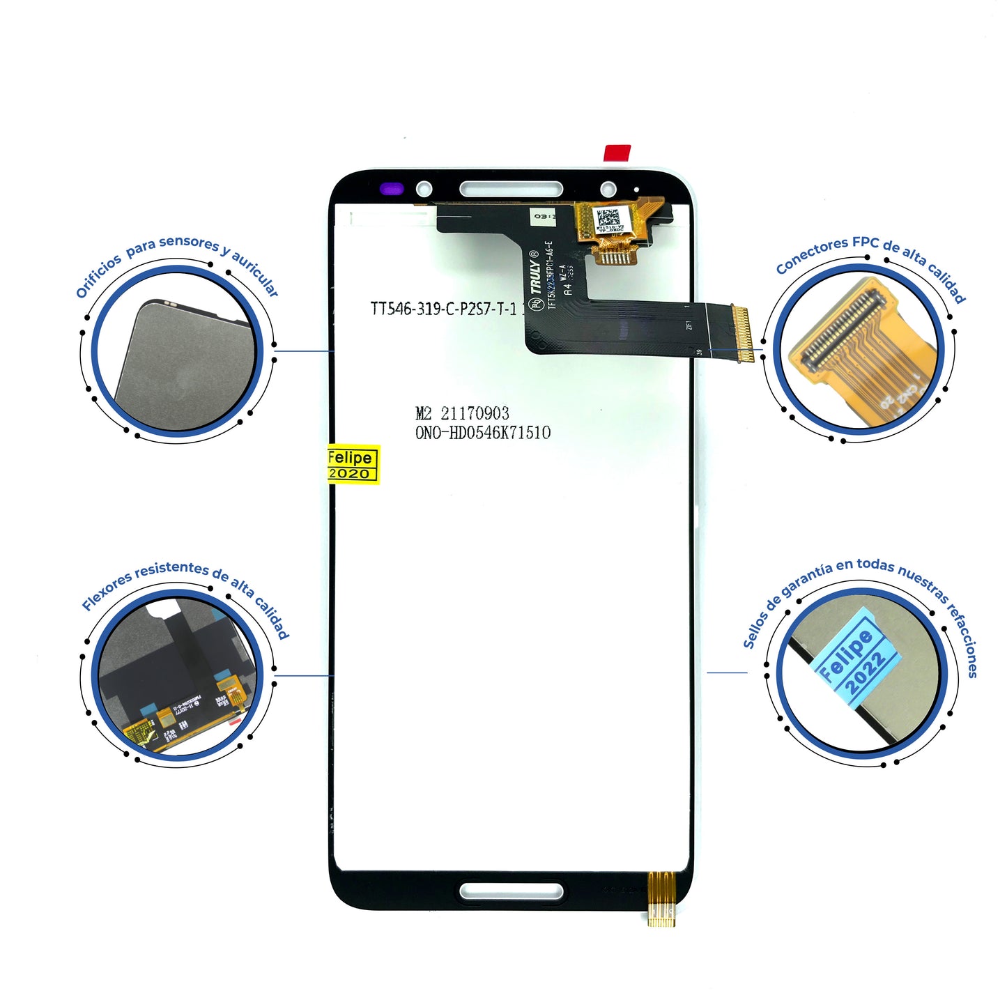 PANTALLA ALCATEL A5 LED , 5085A