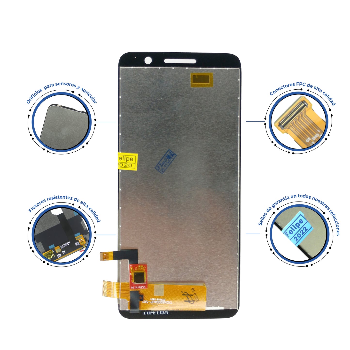 PANTALLA ALCATEL 1 , 5033 BLANCO