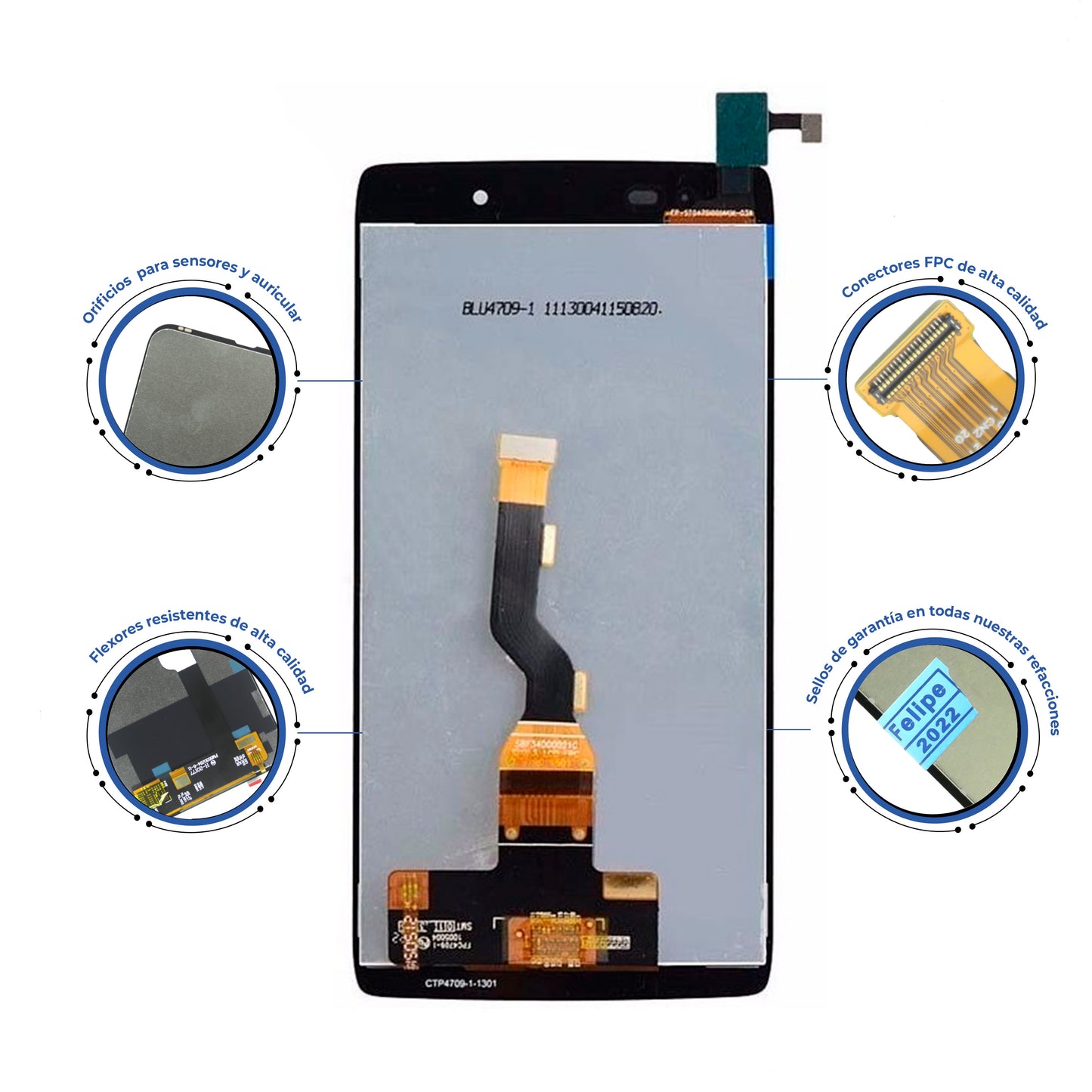 PANTALLA ALCATEL IDOL 3 4.7" , 6039