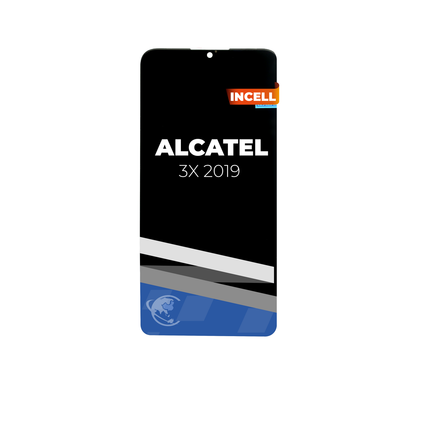 PANTALLA ALCATEL 3X 2019 , 5048A NEGRO