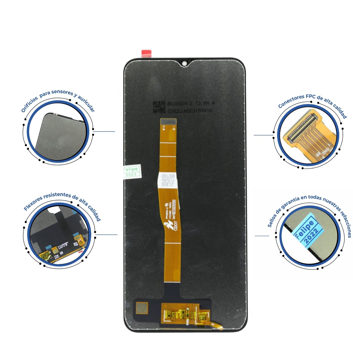 PANTALLA HISENSE F40/H40 ROCKS/ROCKS 6 HLTE226E